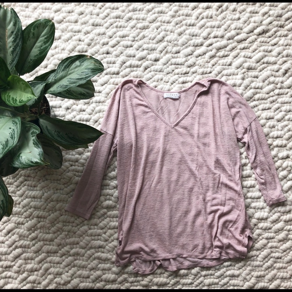 🌿Velvet Top